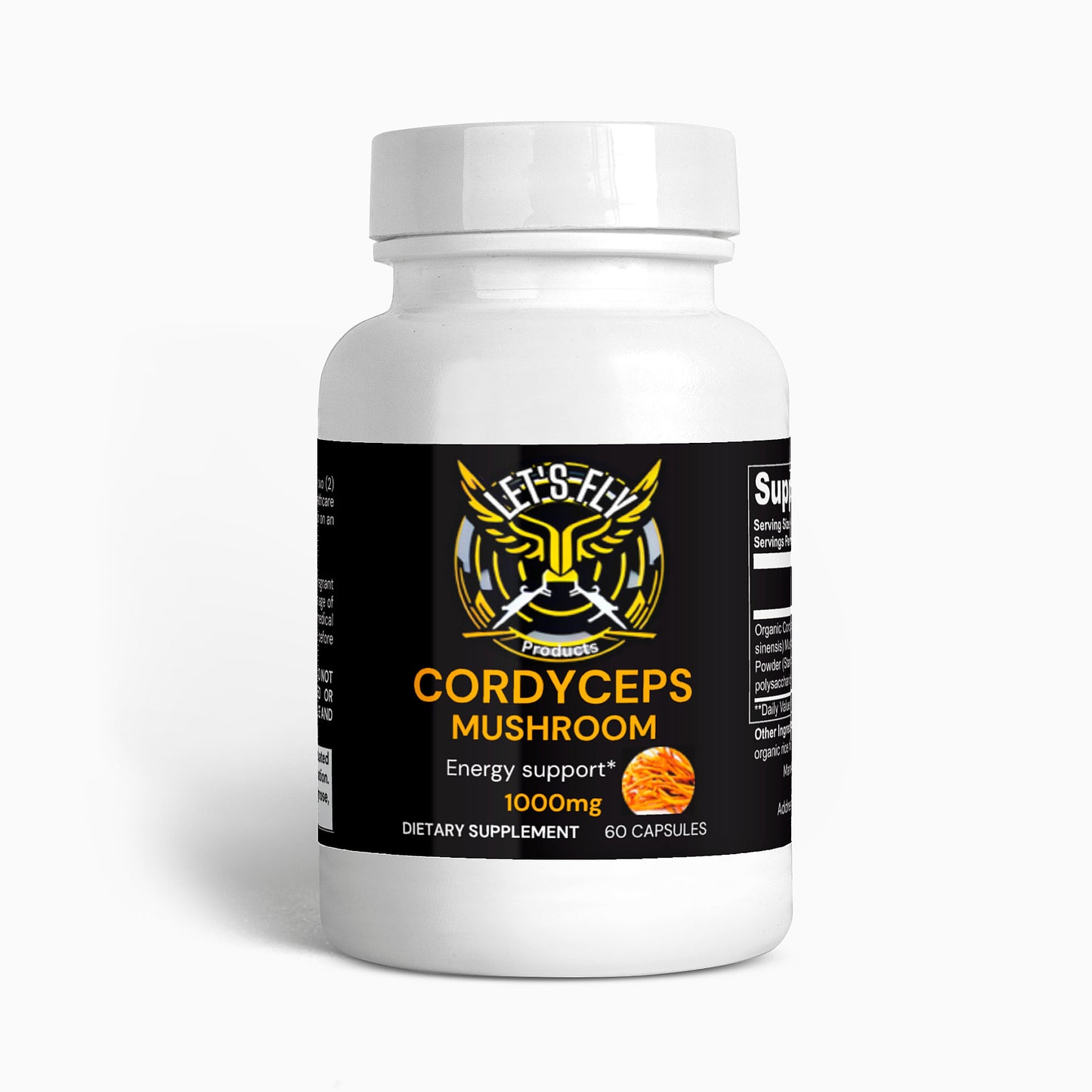 Cordyceps Mushroom - Let's Fly Products