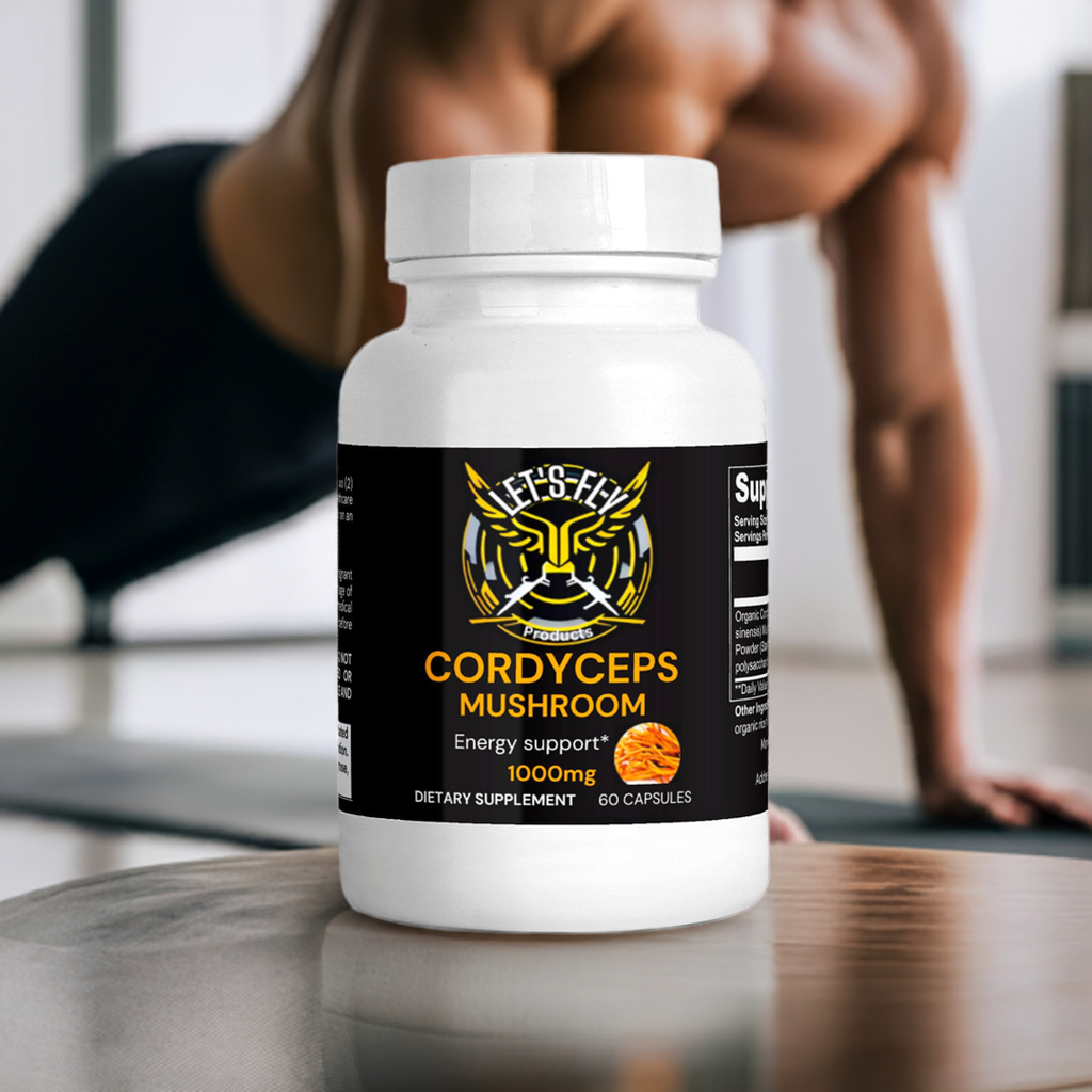 Cordyceps Mushroom - Let's Fly Products