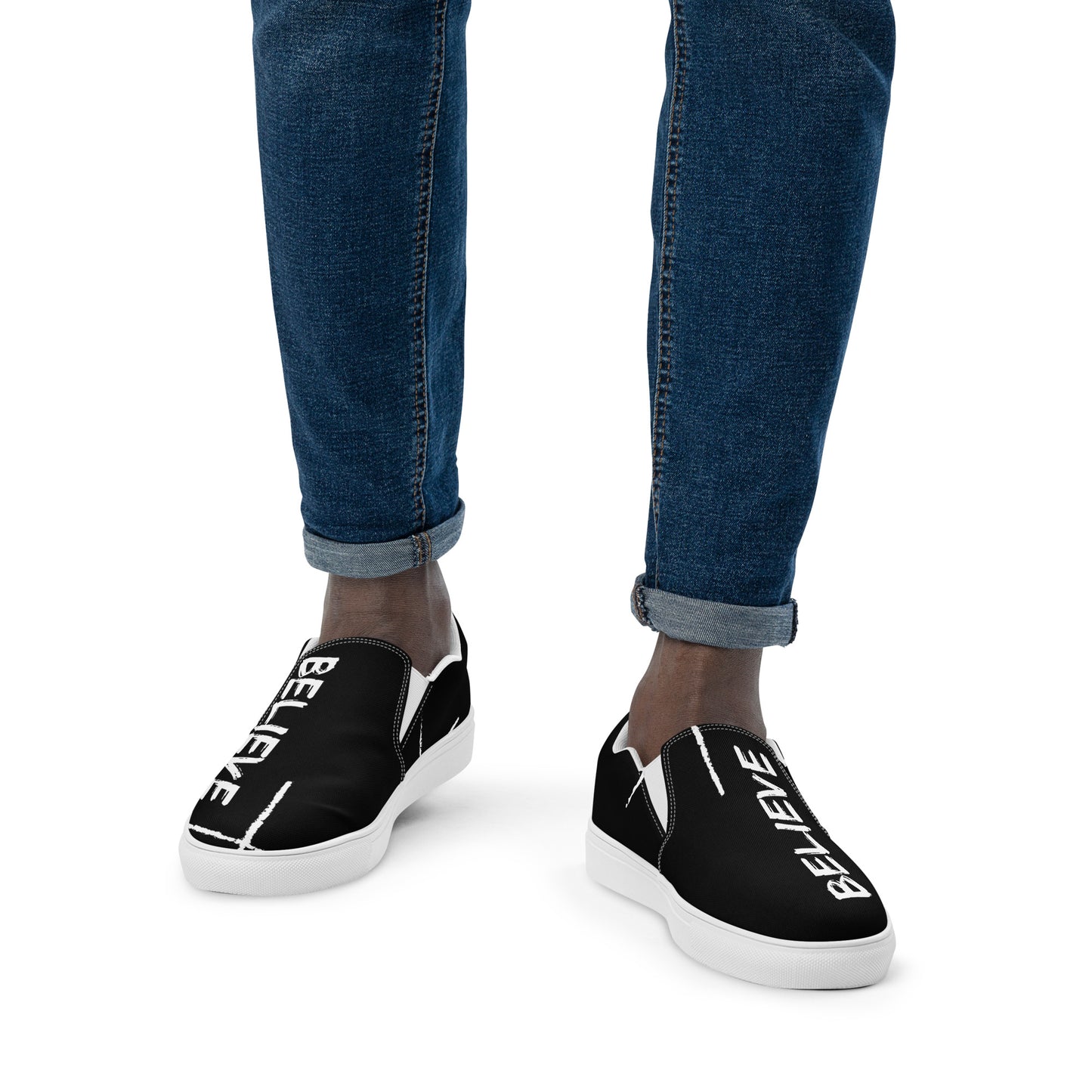 Believe - Men’s slip-on shoes - By D1G Apparel