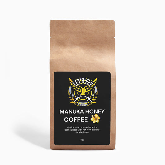 Let's Fly - Manuka Honey Coffee 4oz