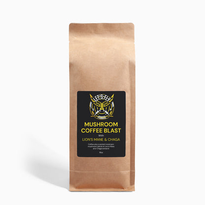 Let's Fly - Mushroom Coffee Blast - Lion’s Mane & Chaga 16oz