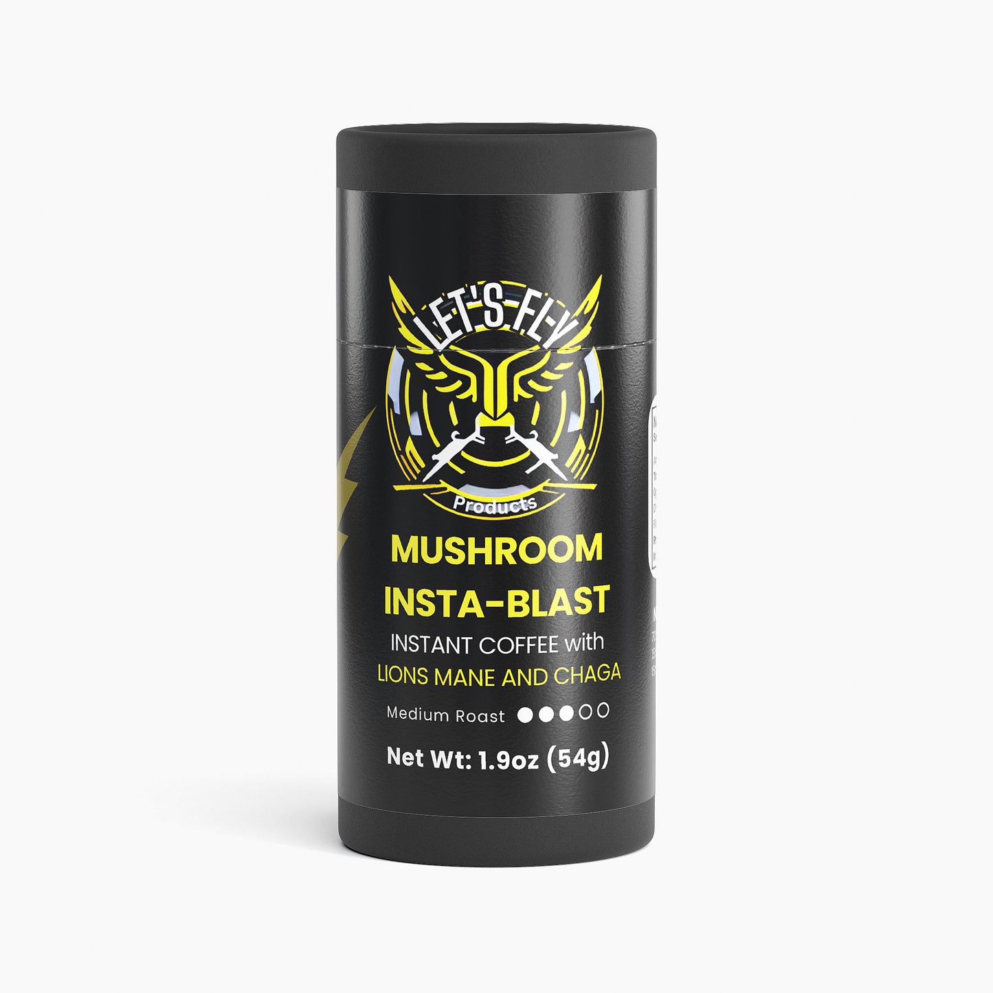 Mushroom Insta-Blast Instant Coffee (Lion's Mane and Chaga)