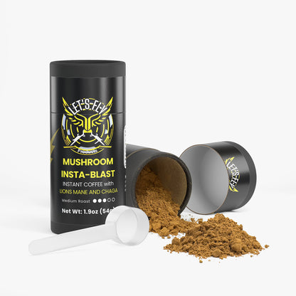 Mushroom Insta-Blast Instant Coffee (Lion's Mane and Chaga)