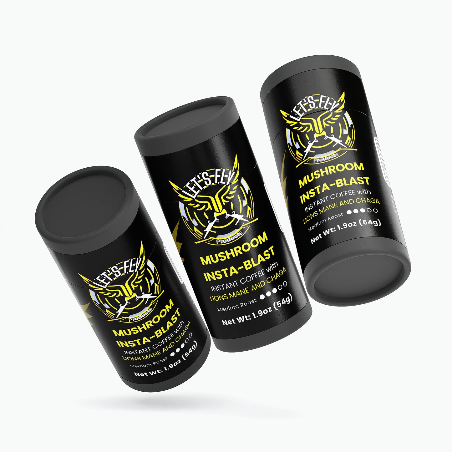 Mushroom Insta-Blast Instant Coffee (Lion's Mane and Chaga)