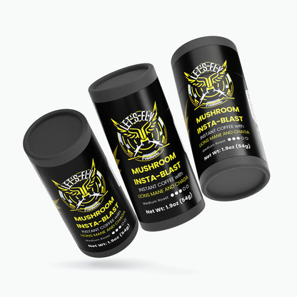 Mushroom Insta-Blast Instant Coffee (Lion's Mane and Chaga)