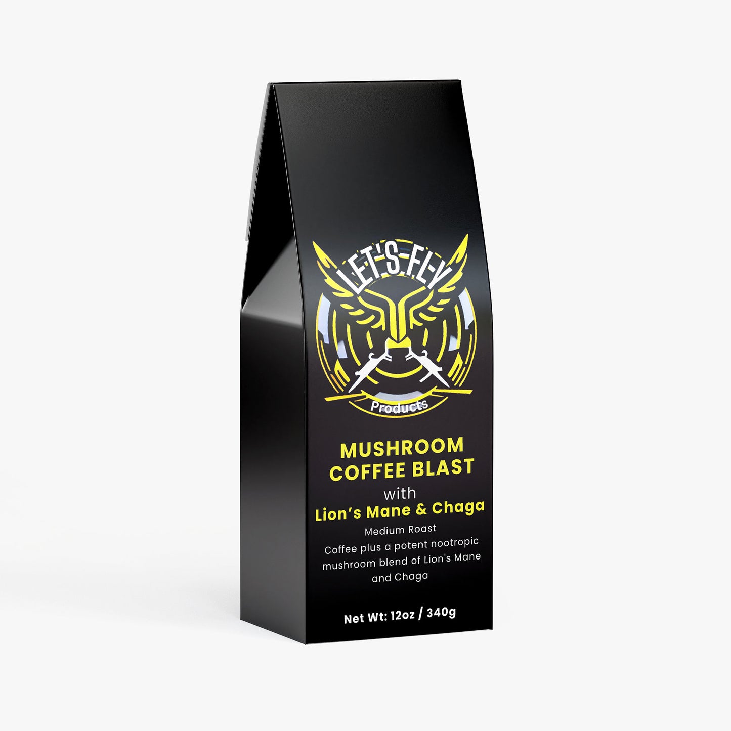 Let's Fly - Mushroom Coffee Blast with Lion’s Mane & Chaga