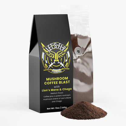 Let's Fly - Mushroom Coffee Blast with Lion’s Mane & Chaga