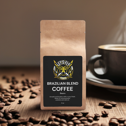 Let's Fly - Brazilian Blend Coffee 4oz