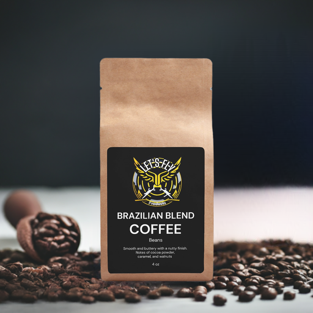 Let's Fly - Brazilian Blend Coffee 4oz