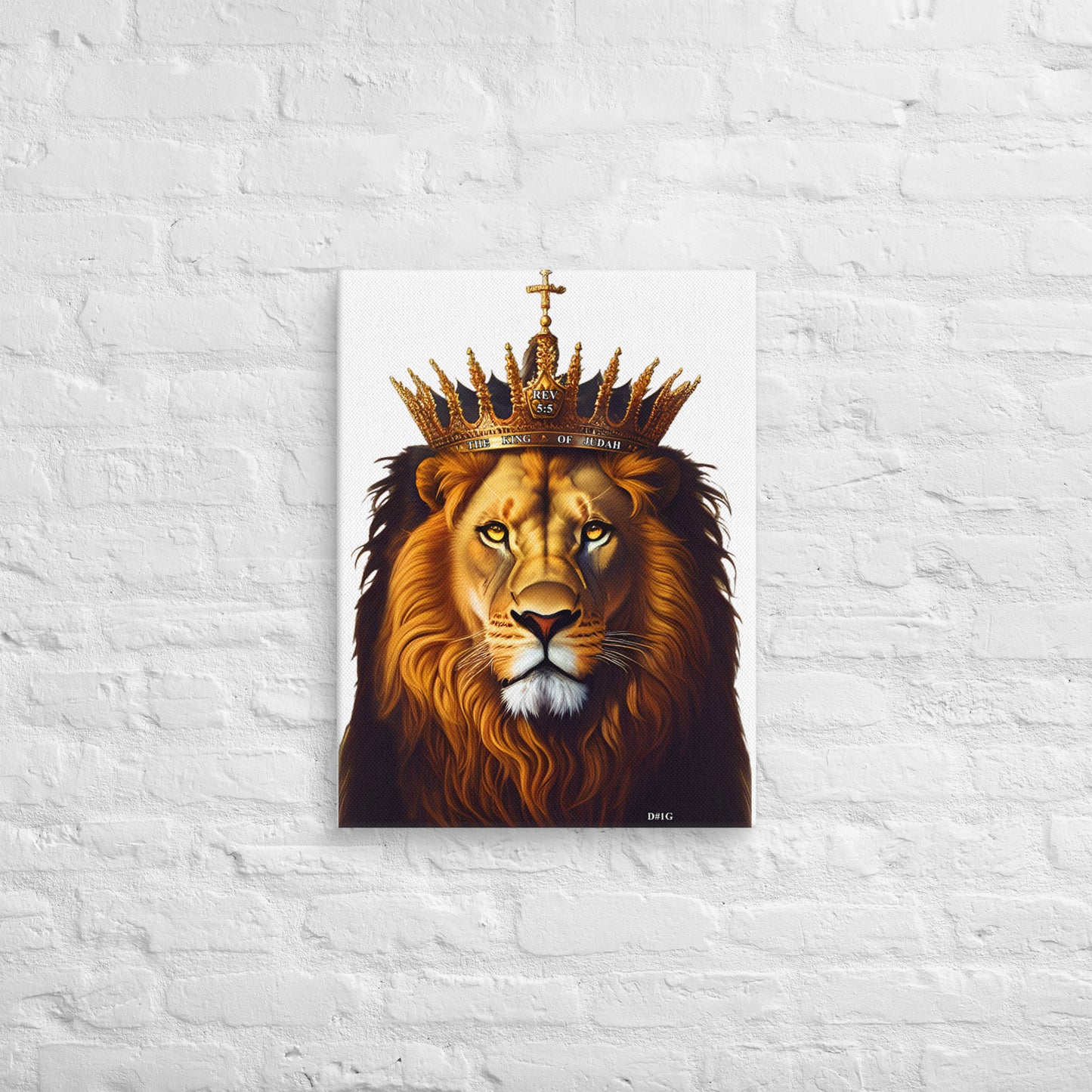 Lion Of Judah Canvas